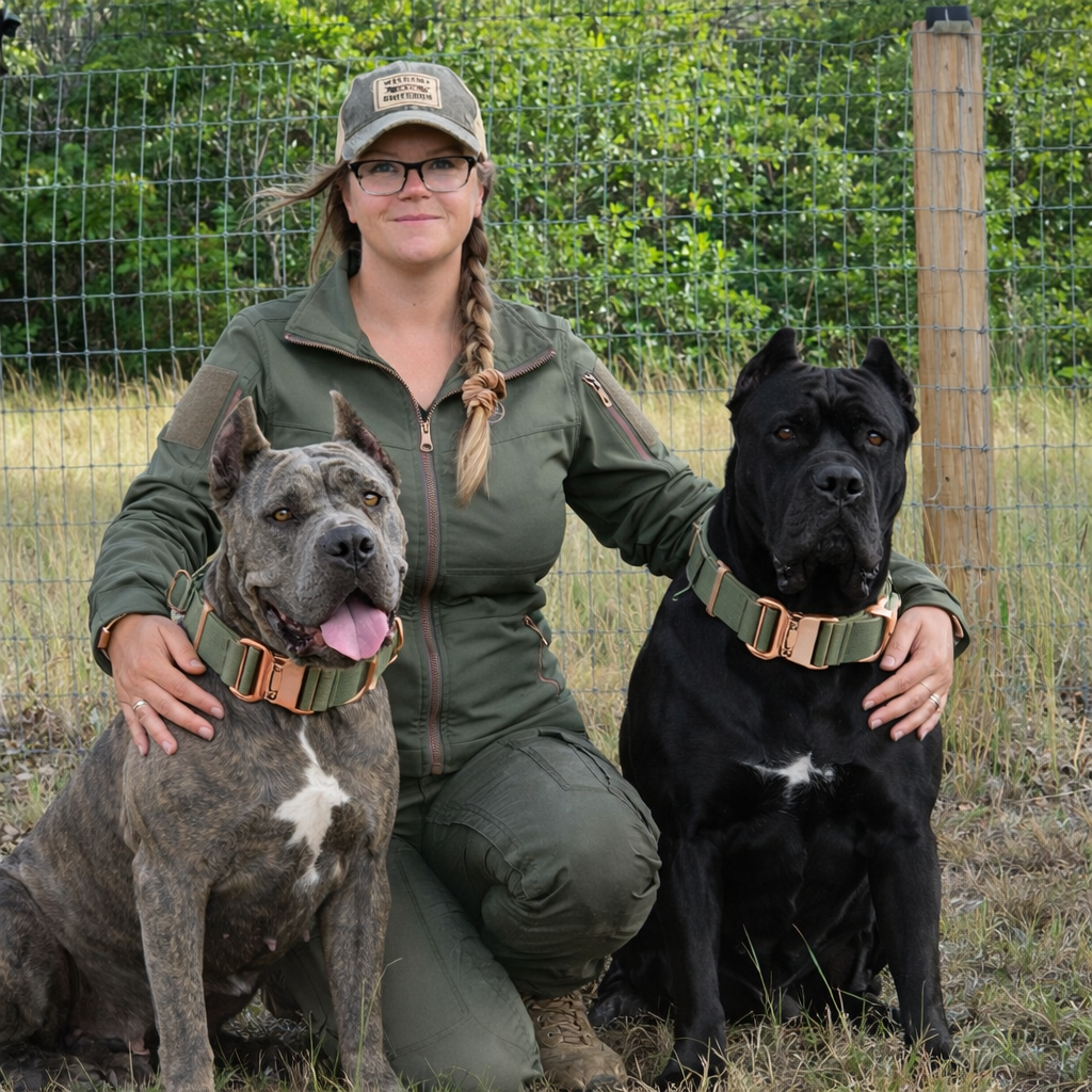 Living and working alongside a Corso has shaped how I think about gear, design, and connection. Tethered Wild.